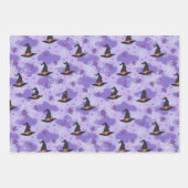 Set von 3 Whimsical Halloween Geschenkpapier Set (Vorderseite 2)