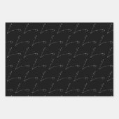 Set von 3 Wrapping Paper Sheets Geschenkpapier Set (Vorderseite 3)