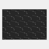 Set von 3 Wrapping Paper Sheets Geschenkpapier Set (Vorderseite 3)
