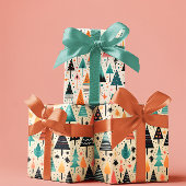 Set von 3 Wrapping Paper Sheets Geschenkpapier Set