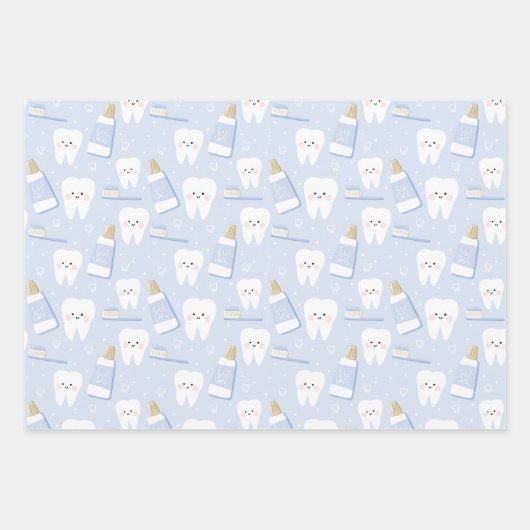 Set von 3 Zundentafeln Geschenkpapier Set (Vorderseite)