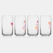 Set von 4 Glasdosen zur Liebe Dosenglas (Rechts)