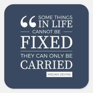 Set von 6 "kann nicht fixiert werden" Aufkleber in