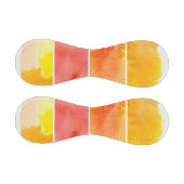 Set von abstrakter Wasserfarbe, handbemalt Baseball (Paneele)