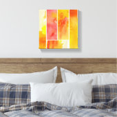 Set von abstrakter Wasserfarbe, handbemalt Leinwanddruck (Insitu (Schlafzimmer))