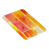 Set von abstrakter Wasserfarbe, handbemalt Magnet (Rechte Seite)