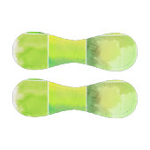 Set von Aquarell abstrakt bemalt Baseball (Paneele)