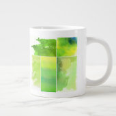 Set von Aquarell abstrakt gestrichen Jumbo-Tasse (Rechts)
