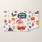 Set von Badetüchern Weihnachten 2024 (Handtuch)