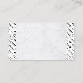 Set von Barbertools | Muster für Barbertools Treuekarte (Rückseite)