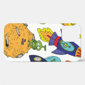 Set von Cartoon-Illustrationen über Raum in hell Case-Mate iPhone Hülle (Rückseite (Horizontal))