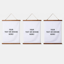 Set von drei benutzerdefinierten Hanging-Tapisseri Wandteppich Mit Holzrahmen