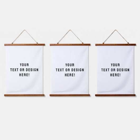 Set von drei benutzerdefinierten Hanging-Tapisseri Wandteppich Mit Holzrahmen (Dreifach)