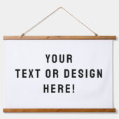 Set von drei benutzerdefinierten, horizontalen Han Wandteppich Mit Holzrahmen (Vorderseite)