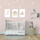 Set von drei schlafenden Bären Kinderzimmer Wall A