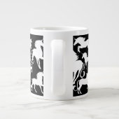 Set von Einhorn Jumbo-Tasse (Rückseite)