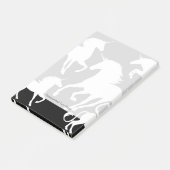 Set von Einhorn Post-it Klebezettel (angewinkelt)