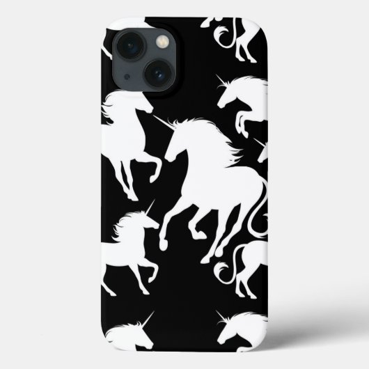 Set von Einhörnern Case-Mate iPhone Hülle (Rückseite)