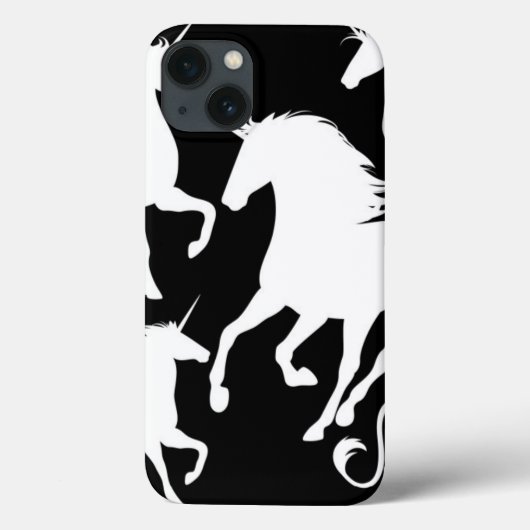 Set von Einhörnern Case-Mate iPhone Hülle (Rückseite)