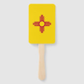 Set von Handfächern mit der Flagge von New Mexico, Fächer (Rückseite)