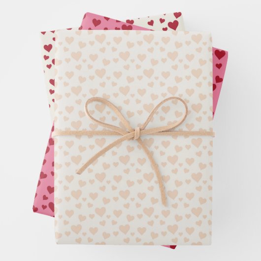Set von Hörpapier Geschenkpapier Set (Beispiel)