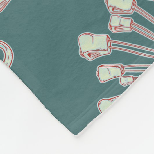 Set von Kletterdrähten Fleecedecke (Ecke)