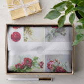 Set von Klien (1820-1929), Rose Seidenpapier (Geschenk)