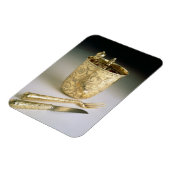 Set von Messer, Gabel, Löffel und Becherglas, Magnet (Linke Seite)