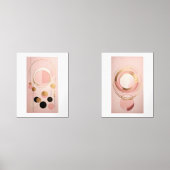 Set von Plakaten der geometrischen, minimalistisch (Vorderseite)