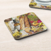 Set von sechs Untersetzer aus Kunststoffen (Linke Seite)