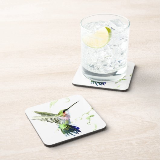 Set von sechs Untersetzer - Humming Bird (Rechte Seite)
