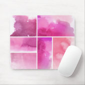 Set von Watercolor abstrakte handgemalte 3 Mousepad (Mit Mouse)