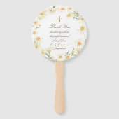 Set von zehn Griechen bilden den Rahmen für Taufe Fächer (Rückseite)