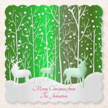 Set Weißer Reinder bearbeiten Name Grün