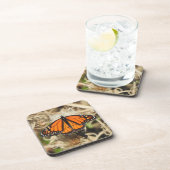 Set wild lebende Untersetzer, Monarchschmetterling Getränkeuntersetzer (Rechte Seite)