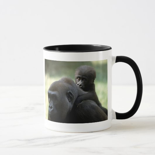 Set wild lebender Tiere - Primate 11 Tasse (Rechts)