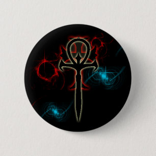 Set-Wolf-Feuer und Eis Button