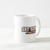 Set - Ziele und Fallen Kaffeetasse (VorderseiteRechts)