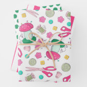 Set zum Ablesen der Zeitwrapping Geschenkpapier Set (Beispiel)