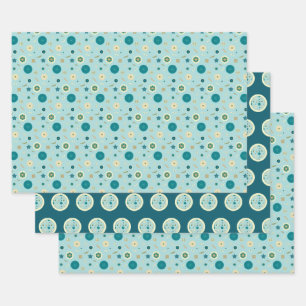 Set zum Abpacken von Diatomen Geschenkpapier Set