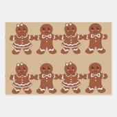 Set zum Abpacken von Lebkuchen Geschenkpapier Set (Vorderseite)