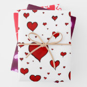 Set zum Abpacken von Schleifpapier Geschenkpapier Set (Beispiel)