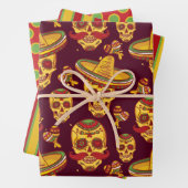 Set zum Abpacken von Zuckern Geschenkpapier Set (Beispiel)