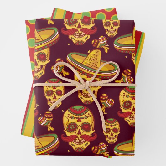 Set zum Abpacken von Zuckern Geschenkpapier Set (Beispiel)