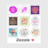 Set zum Thema Inspiration Aufkleber (Blatt)