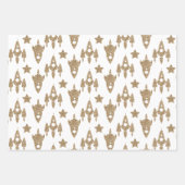 Set zum Thema "Weltraum" Geschenkpapier Set (Vorderseite)