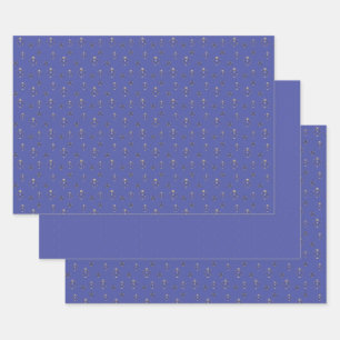 Set zum Toast Wrapping Paper für das neue Jahr Geschenkpapier Set