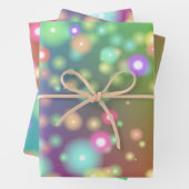 Set zum Umblättern - Glühwürmchen und Luftfeuchten Geschenkpapier Set (Beispiel)