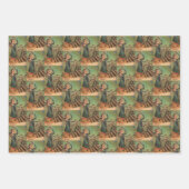 Set zum Wrapping von Krampus Geschenkpapier Set (Vorderseite 3)