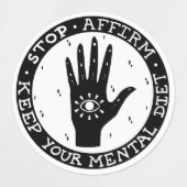 Set zur Bestätigung und Manifestation Etiketten (Design 2)